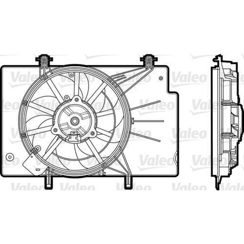 Lüfter motorkühlung valeo - lüfter,,